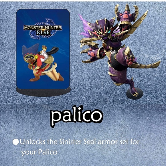 9pcs NFC Card for Monster Hunter Rise Switch, 2.13'*3.38', Large Switch/Lite - Picture 2 of 6